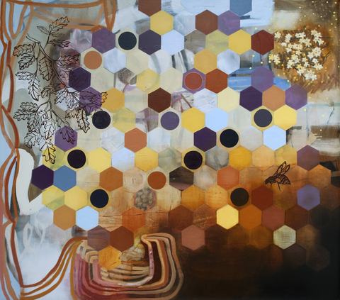 Pollination Pollination Oil on linen