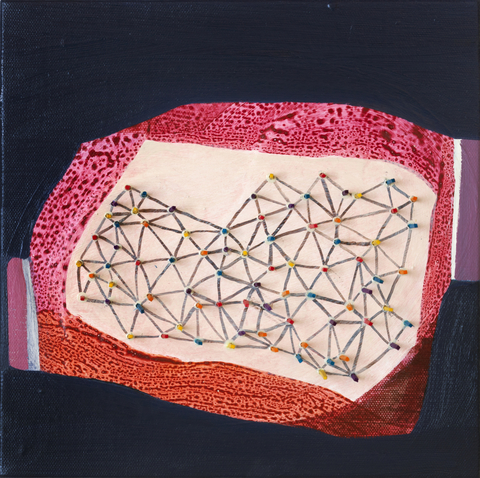 Remembering Forgetting II Finding Form Oil and mixed media on linen
