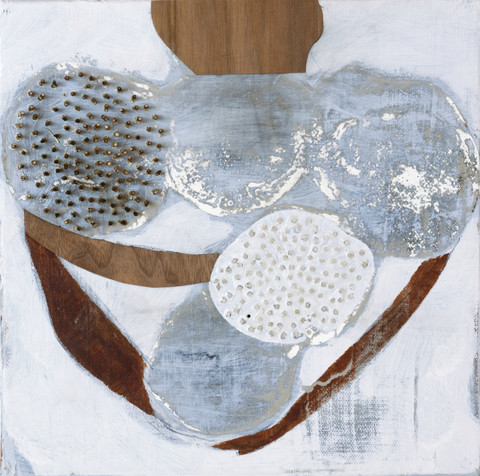 Remembering Forgetting Finding Form Oil and mixed media on linen