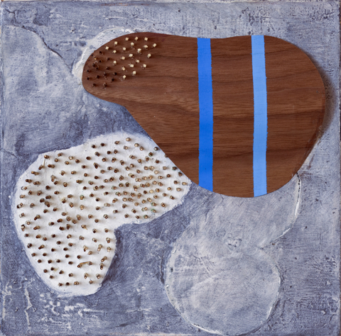 Remembering Forgetting V Finding Form Oil and mixed media on linen