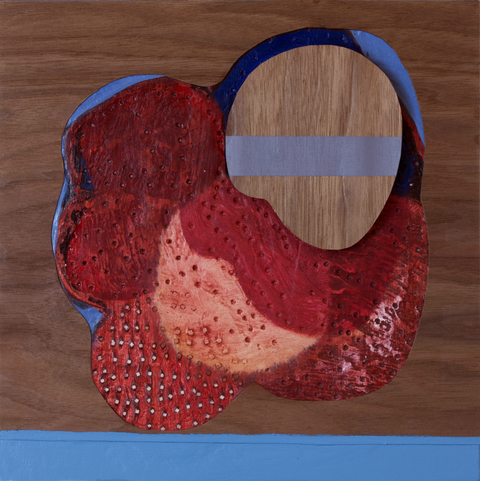 Remembering Forgetting IV Finding Form Oil and mixed media on linen