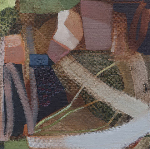 Pathways I Walk The Line Oil on linen