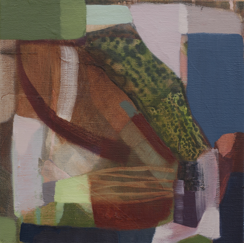 Pathways II Walk The Line Oil on linen