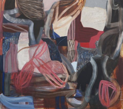 Walk The Line Walk The Line Oil on linen