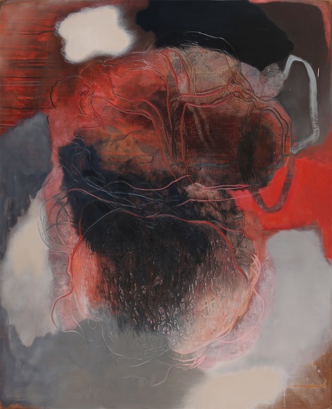 Intimate Immensity V Intimate Immensity Oil and acrylic on carved marine ply