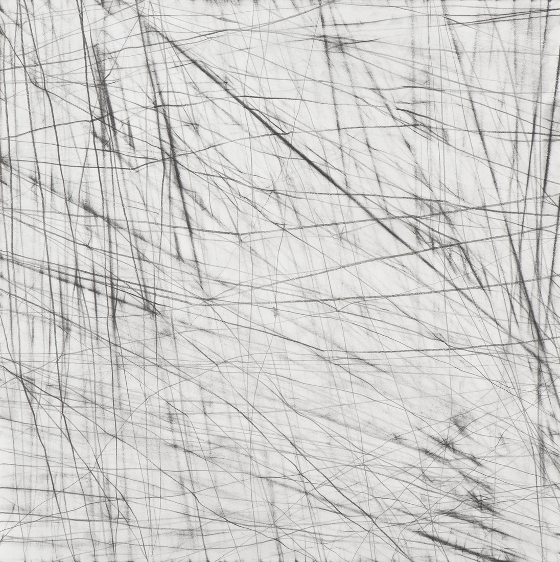 Rote Lines, 6/26/2014 ERIN WIERSMA Rubbings Graphite on paper