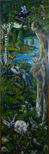 Fred Adell - Wildlife Artist Wildlife of Upstate NY Mural