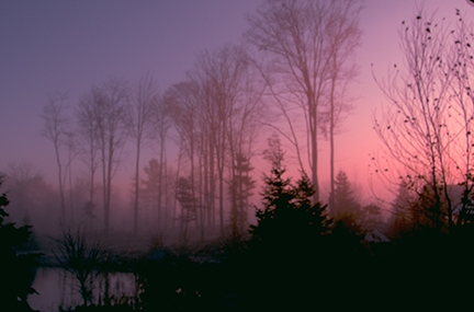 Morning at Lake Placid George Megrue Color photograph