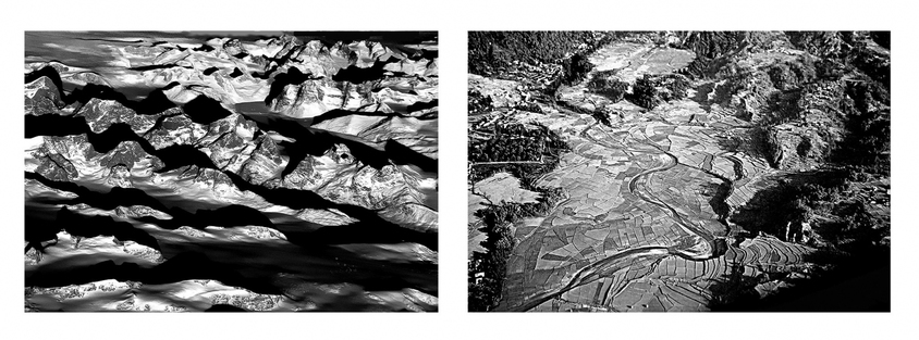 The Good Earth George Megrue Black & White photograph (diptych)