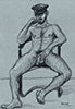  - "Erotic Life Drawings/Misc. Erotic Work" - <i>Warning: Adult Content, please be 18 to view</i> Pencil on Colored Paper