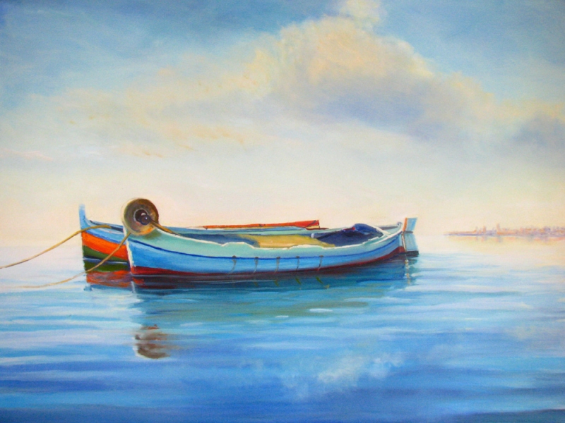 LES BATEAUX DANA GOODFELLOW SEA AND WETLANDS OIL