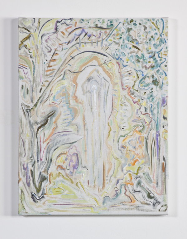 Below Plants Bodies Stars, Luis De Jesus, 5/2016 Oil on Linen