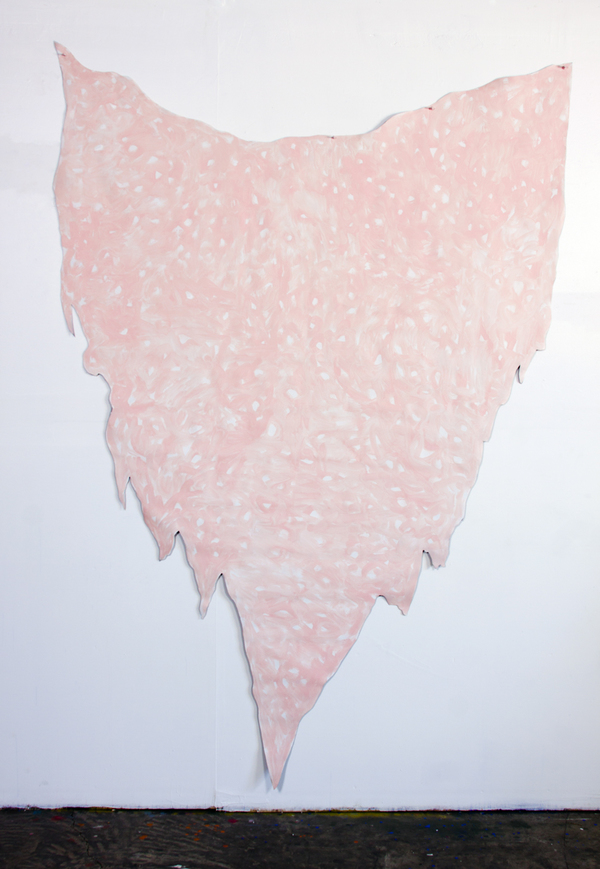The Patch The Ambassadors, Carl & Sloan Contemporary, 5/2016 Oil and Spray-paint on Canvas and Tacks