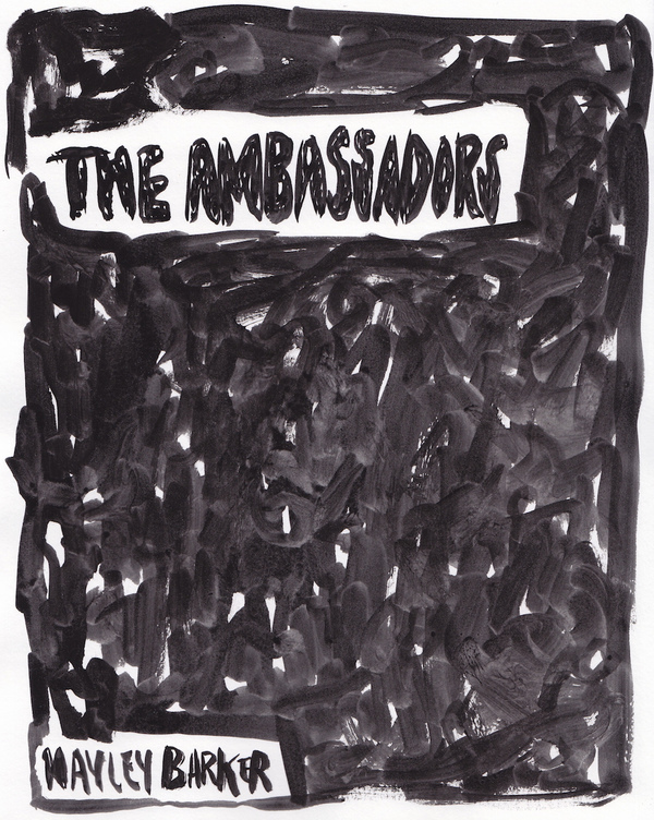 Cover from zine, "The Ambassadors" The Ambassadors, Carl & Sloan Contemporary, 5/2016 Gouache on paper