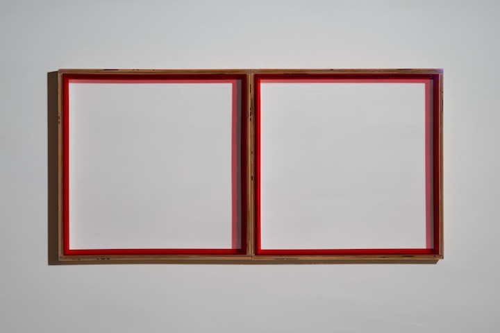 In and Out (2012-2013) HEATHER HUTCHISON WORKS 2010-2014 Plexiglas, birch, enamel, rubylith