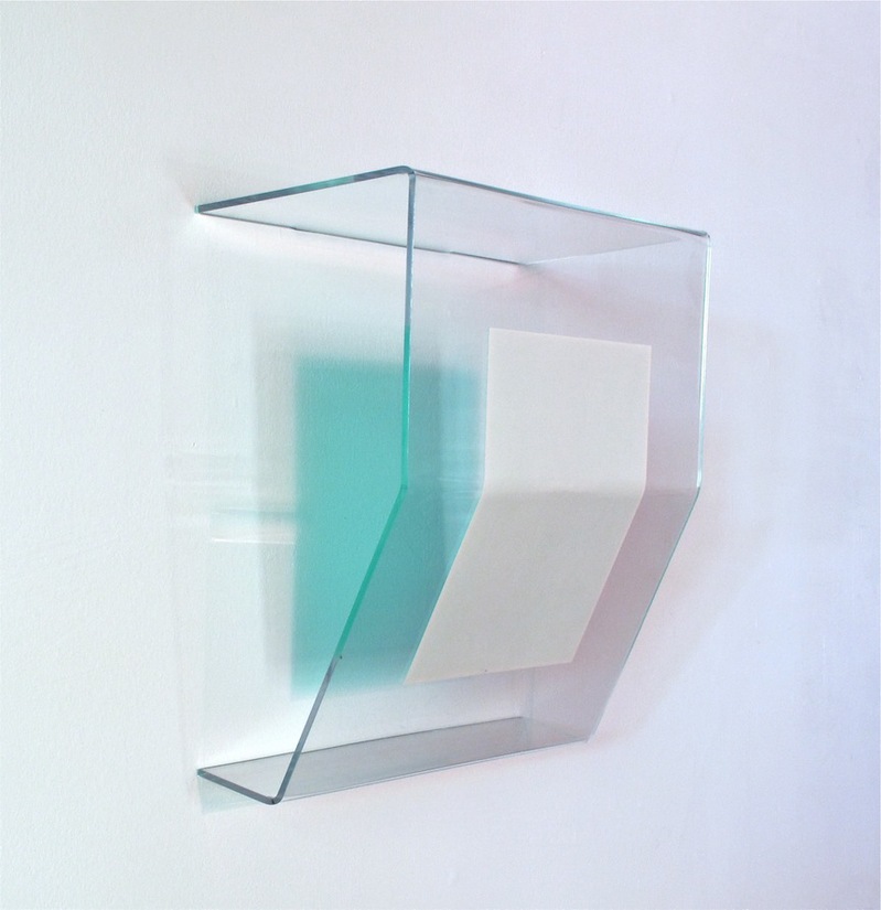 More Ice (2013) HEATHER HUTCHISON WORKS 2010-2014 Plexiglas, enamel, Pantone paper
