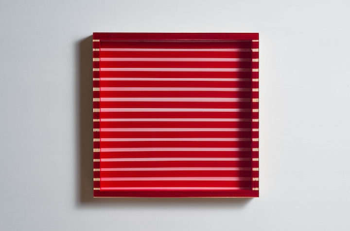 Venetian Vision (2011) HEATHER HUTCHISON WORKS 2010-2014 Birch, Plexiglas, sign enamel, rubylith