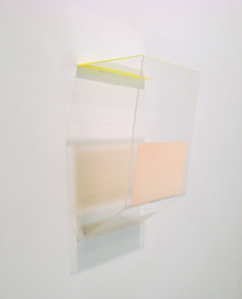 Warm Wall (2011) HEATHER HUTCHISON WORKS 2010-2014 Enamel on Acrylic Sheet
