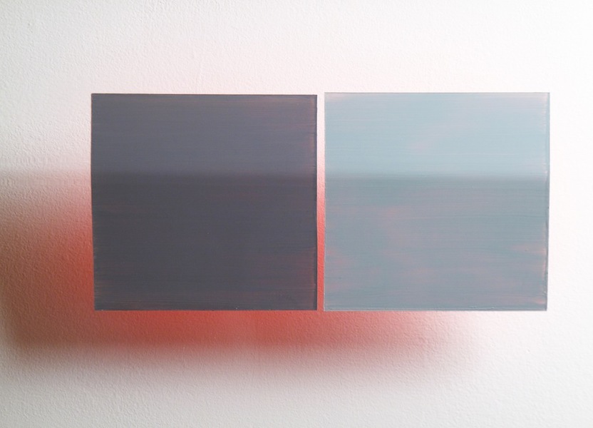 More Like the Weather: Faith (detail) HEATHER HUTCHISON WORKS 2010-2014 Flashe and Aura on Plexiglas