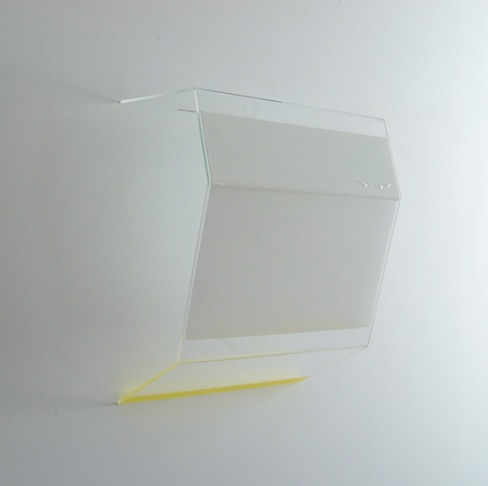 White Perceived (2010) HEATHER HUTCHISON WORKS 2010-2014 Enamel on Acrylic Sheet