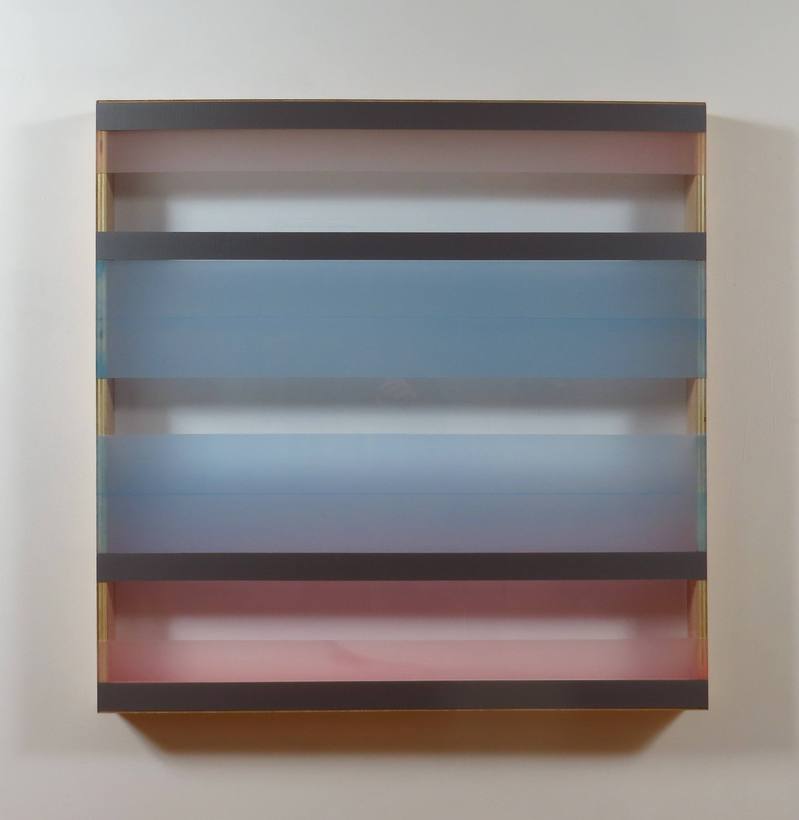 Delivery (2016) HEATHER HUTCHISON WORKS 2015-2019 Plexiglas, birch, beeswax, pigment, tape