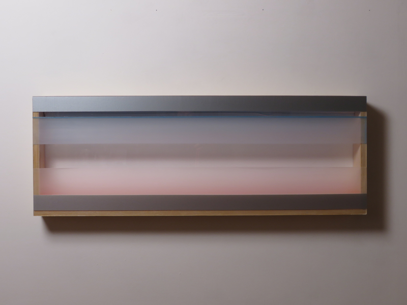When It Rains It Shines (2017) HEATHER HUTCHISON WORKS 2015-2019 Beeswax, pigment, Plexiglas, tape, acrylic