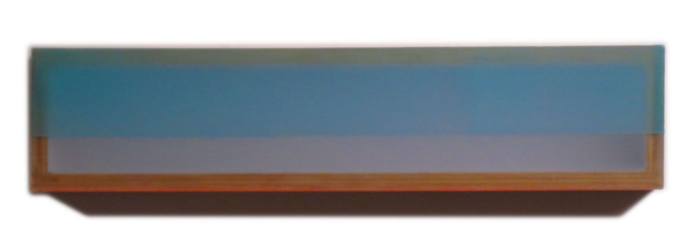 It Isn't Always Clear HEATHER HUTCHISON WORKS 2015-2019 Plexiglas, beeswax, pigment, birch, flashe, tape
