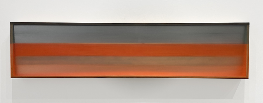 Camp Fire HEATHER HUTCHISON WORKS 2015-2019 Mixed media, reclaimed Plexiglas, birch plywood box