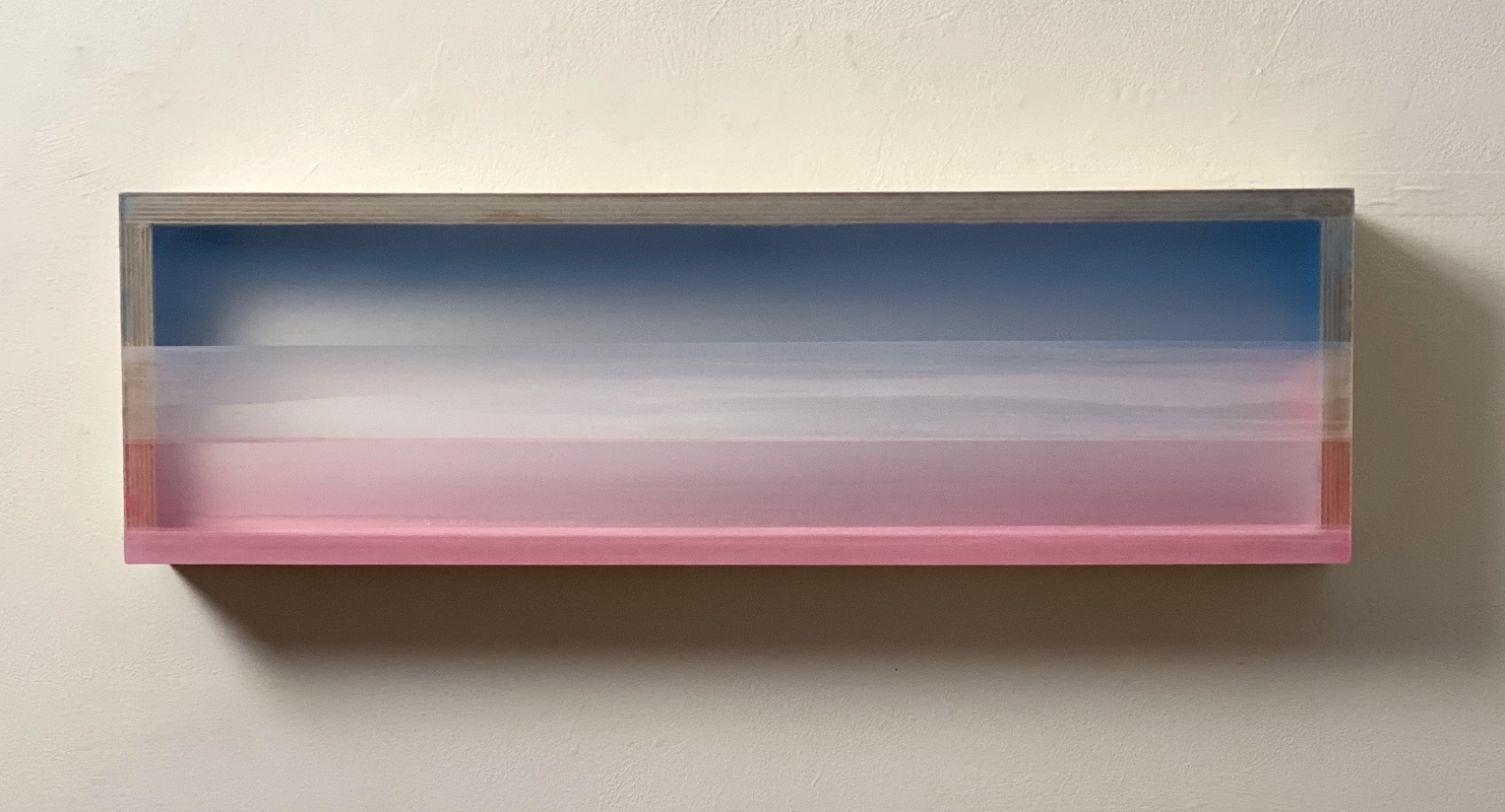 Divinity HEATHER HUTCHISON WORKS 2015-2019 Mixed media, reclaimed Plexiglas, birch plywood box