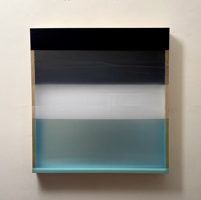 Freeze, Freeze, Thou Bitter Sky HEATHER HUTCHISON WORKS 2015-2019 Mixed media, reclaimed Plexiglas, birch plywood box