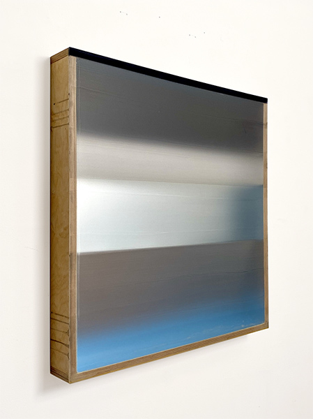 Incoming HEATHER HUTCHISON WORKS 2015-2019 Mixed media, reclaimed Plexiglas, birch plywood box