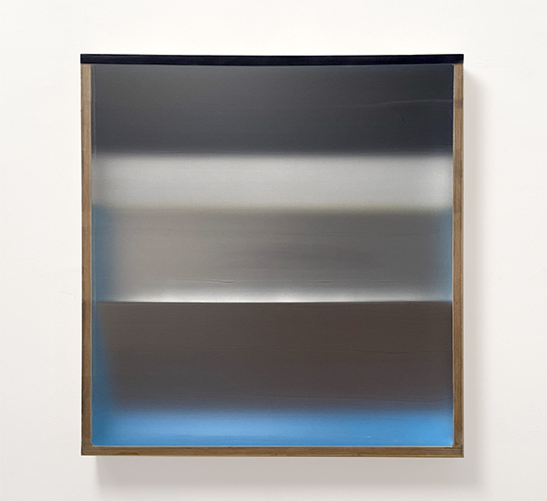 Incoming HEATHER HUTCHISON WORKS 2015-2019 Mixed media, reclaimed Plexiglas, birch plywood box