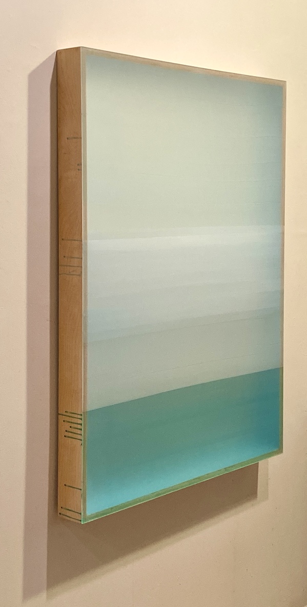Inversion HEATHER HUTCHISON WORKS 2015-2019 Mixed media, reclaimed Plexiglas, birch plywood box