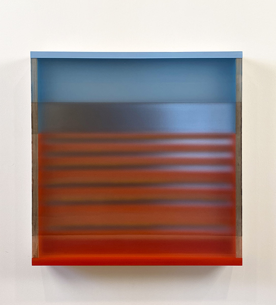 Amber Waves HEATHER HUTCHISON WORKS 2015-2020 Mixed media, reclaimed Plexiglas, birch plywood box