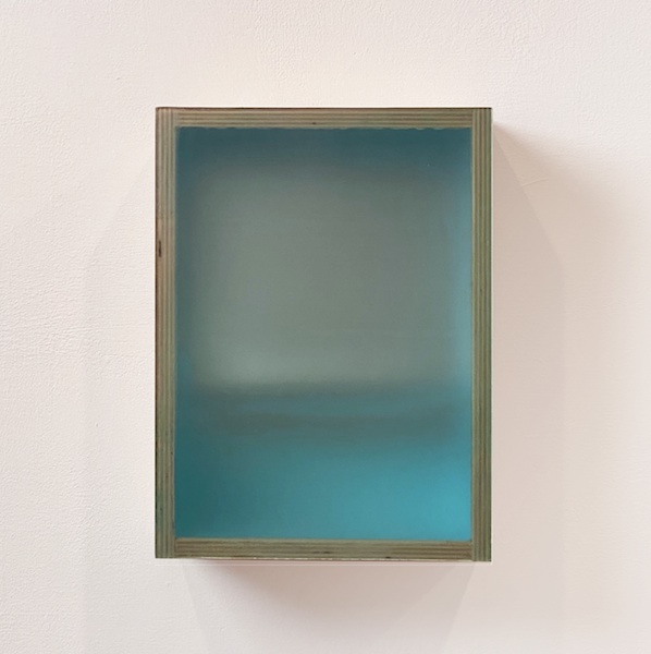 Watershed HEATHER HUTCHISON WORKS 2015-2020 Mixed media, reclaimed Plexiglas, birch plywood box