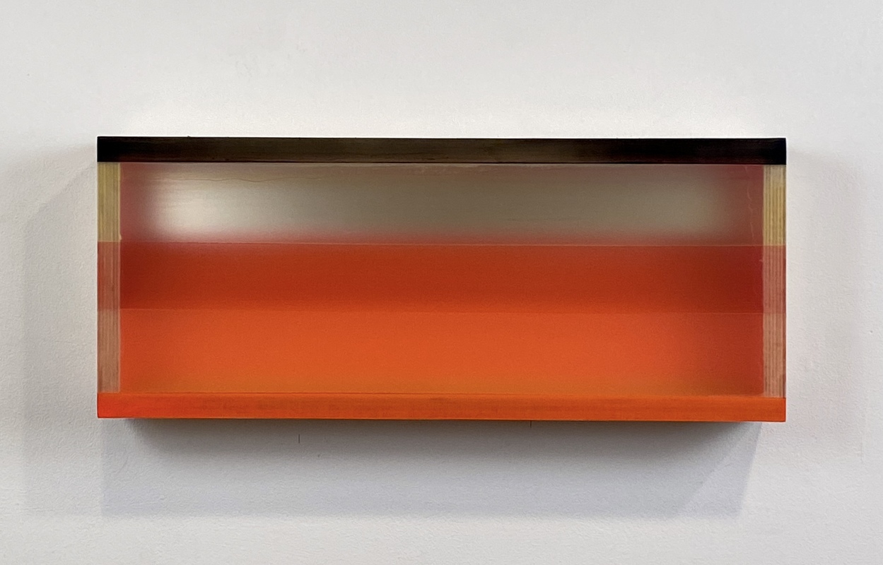 OP78 HEATHER HUTCHISON WORKS 2015-2020 Mixed media, reclaimed Plexiglas, birch plywood box