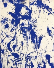 workshop image Gallery silkscreen on encaustic