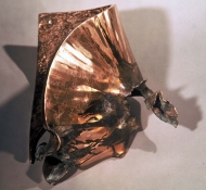 HJ BOTT 	SCULPTURE, DoV patinated and burnished silicon bronze