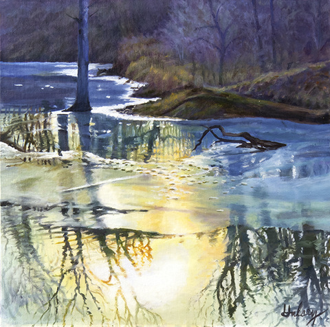 Climate Change Hulsey Trusty Studios Oils Oil