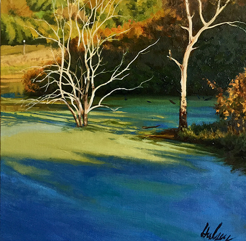 A Moment of Light Hulsey Trusty Studios Oils Oil