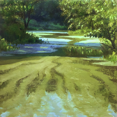 Summer III Hulsey Trusty Studios Oils Oil