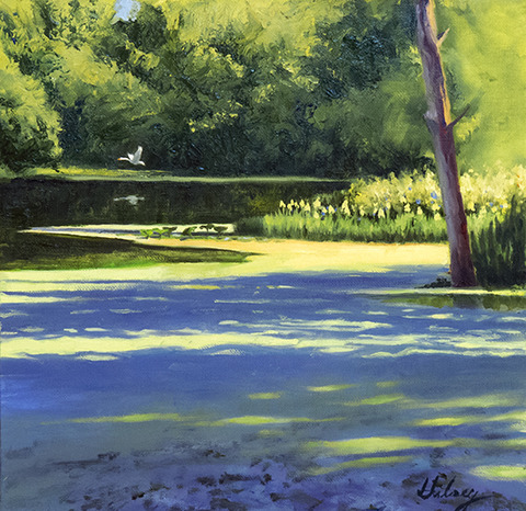 Summer II Hulsey Trusty Studios Oils Oil