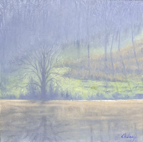 Into the Mystic Hulsey Trusty Studios Oils oil