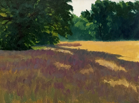October Morning Hulsey Trusty Studios Oils oil