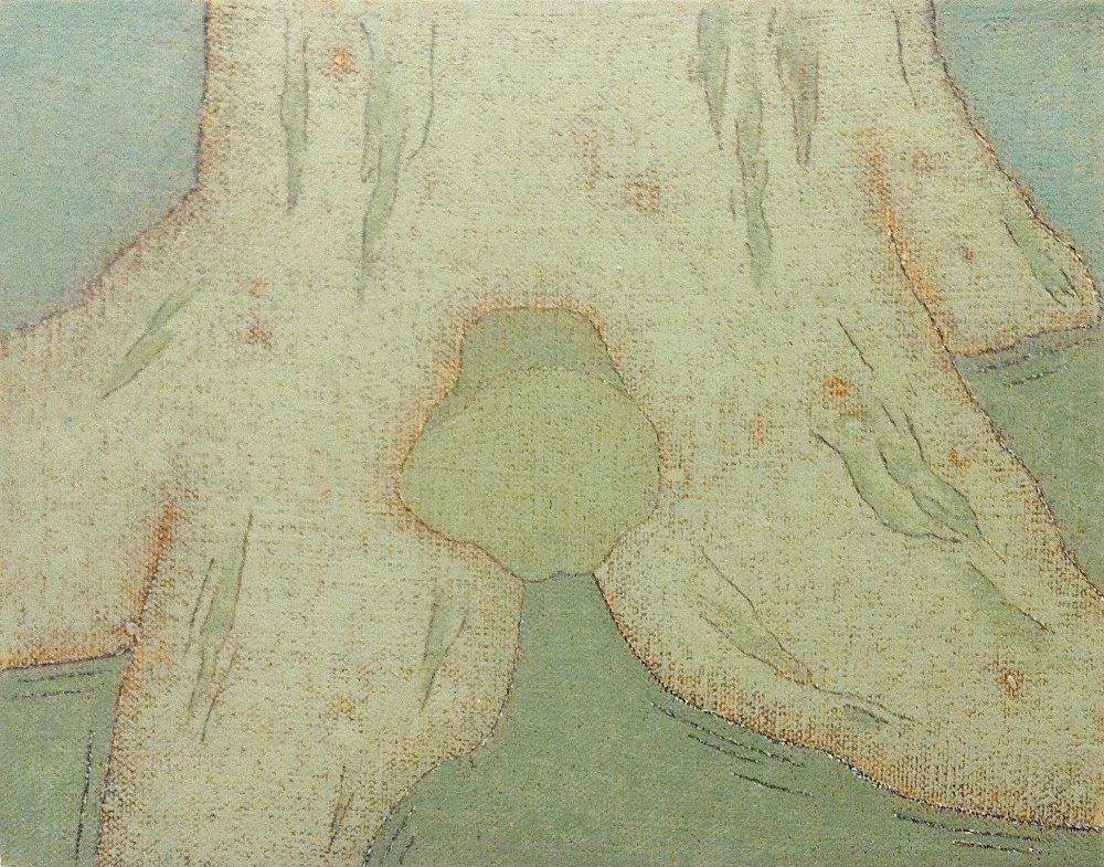 Virgin in the Forest John Dilg: The Fourth Primary Oil on Canvas