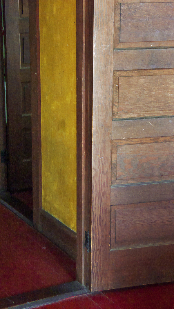 Bedroom door, summer home of American artist Fairfield Porter Jane Deering Gallery Exhibition: 'EQUIPOISE: Esther Pullman | Leslie Lewis Sigler Archival Pigment Print