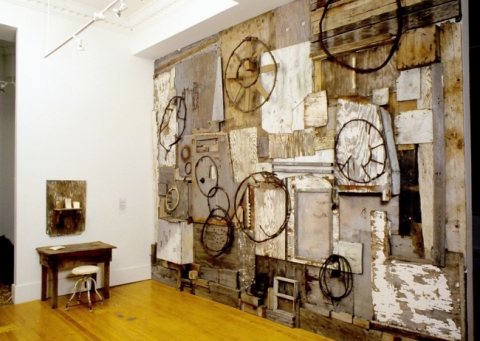 Treemans Refuge Jane Deering Gallery Dawn Southworth Mixed media installation