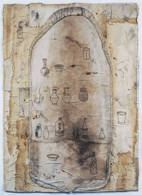 Untitled Burnt Offering Jane Deering Gallery Dawn Southworth Mixed media on paper