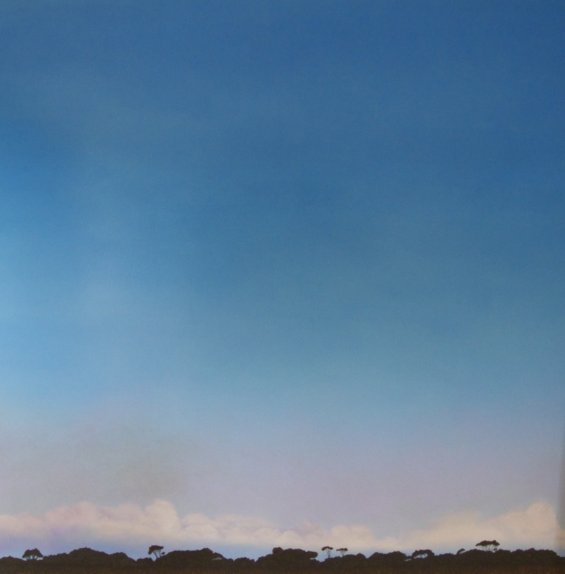 Rayleigh Scattering (from the Nullabor Plain series) Jane Deering Gallery Adin Murray Oil on canvas