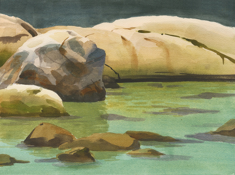 Perfect Day Jane Deering Gallery Points of View: Michael Porter | Chris Pullman Watercolor